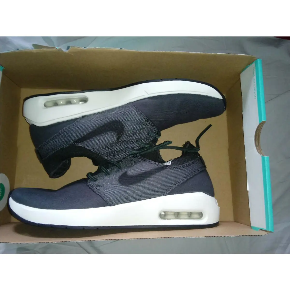 Nike shoes - Nike Air Max Janoski 2 PRM - AT5878-001 - Black, Manufacturer: Anthracite 9