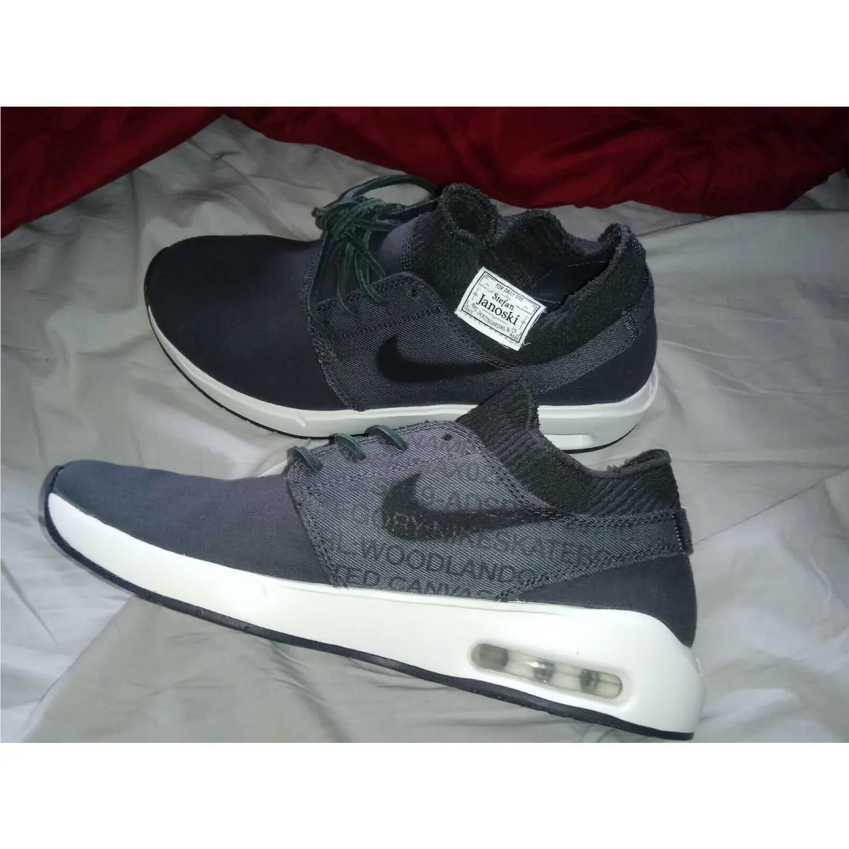 Nike shoes - Nike Air Max Janoski 2 PRM - AT5878-001 - Black, Manufacturer: Anthracite 1