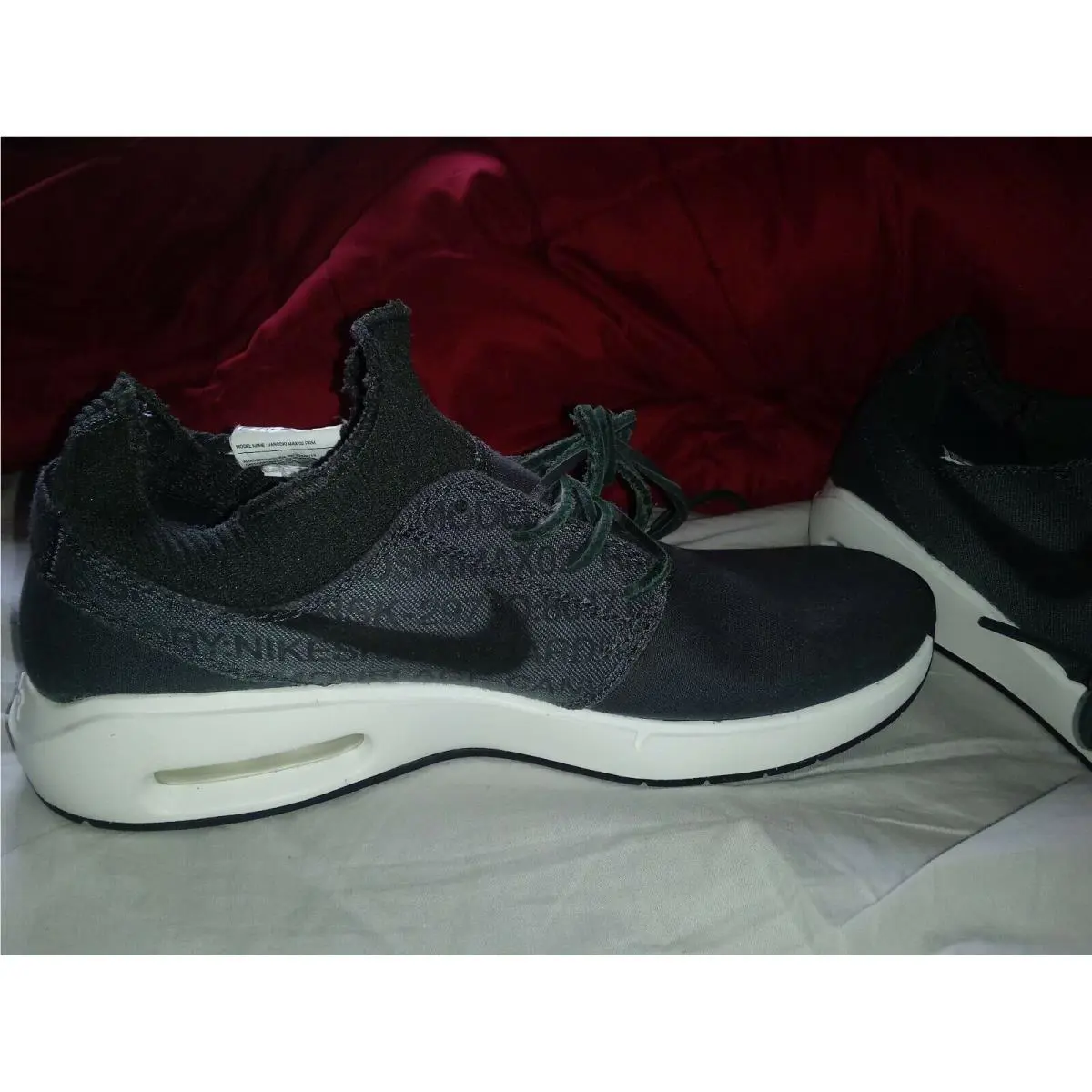 Nike shoes - Nike Air Max Janoski 2 PRM - AT5878-001 - Black, Manufacturer: Anthracite 3