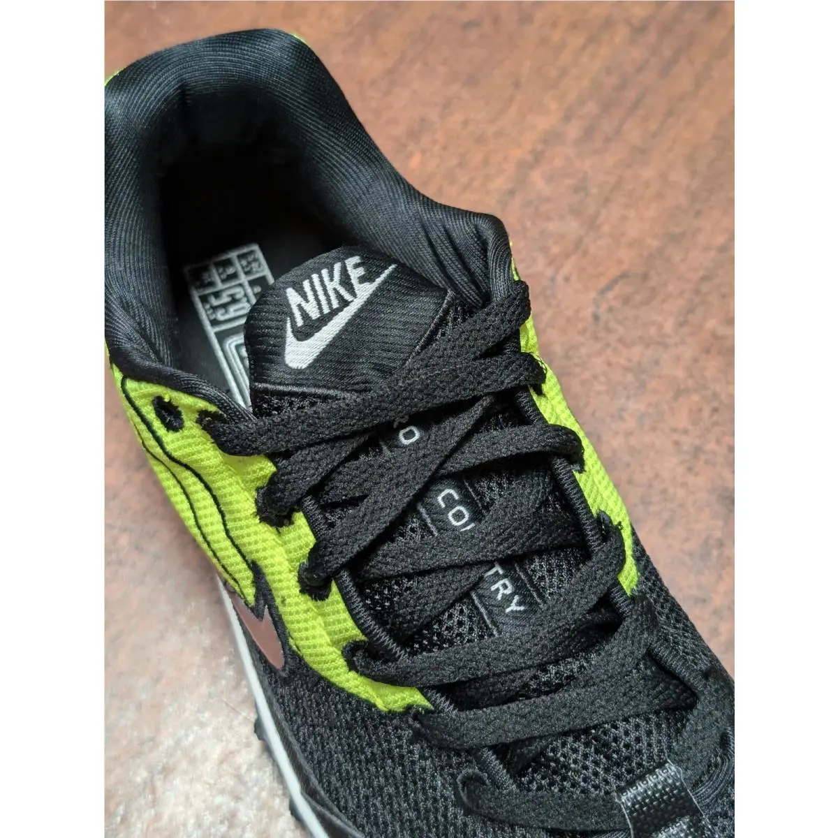 Nike shoes - Nike Zoom Waffle XC - Zoom Waffle - Black Silver Yellow (UPC: 0091205177079) 1