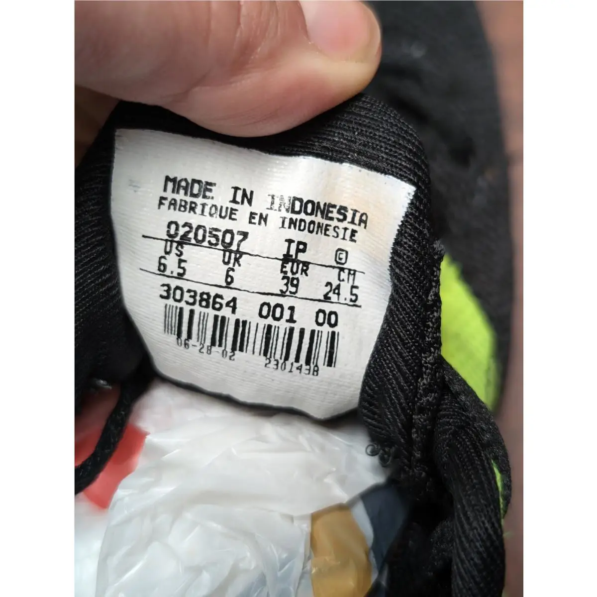 Nike shoes - Nike Zoom Waffle XC - Zoom Waffle - Black Silver Yellow (UPC: 0091205177079) 7