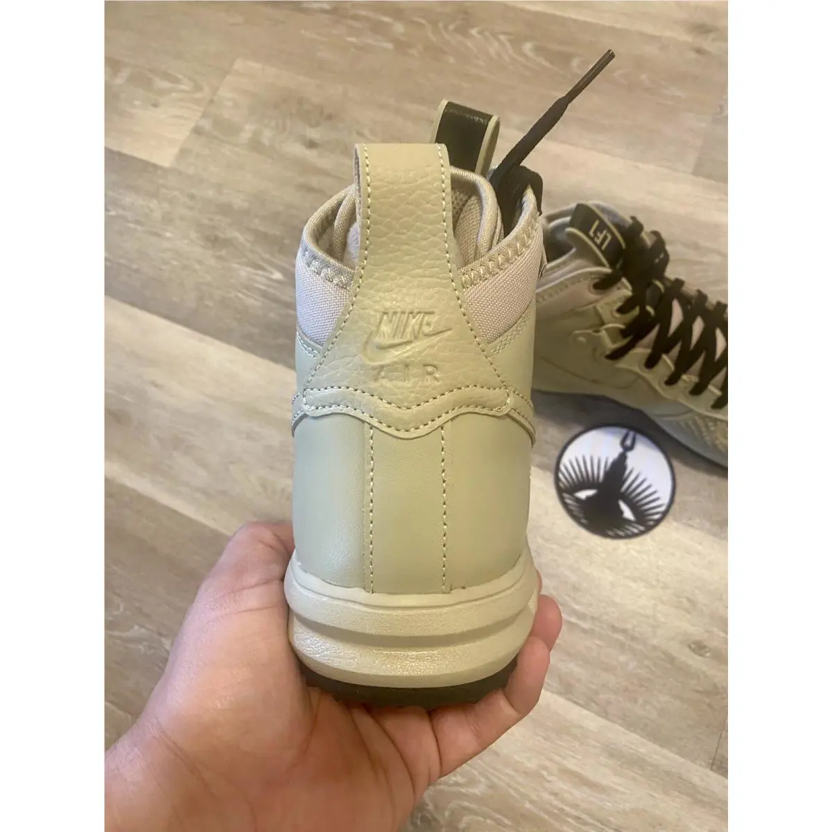 Nike shoes - Nike Lunar Force 1 Duckboot - DZ5320-200 - Limestone/Black/Limestone (UPC: 196152233264) 0