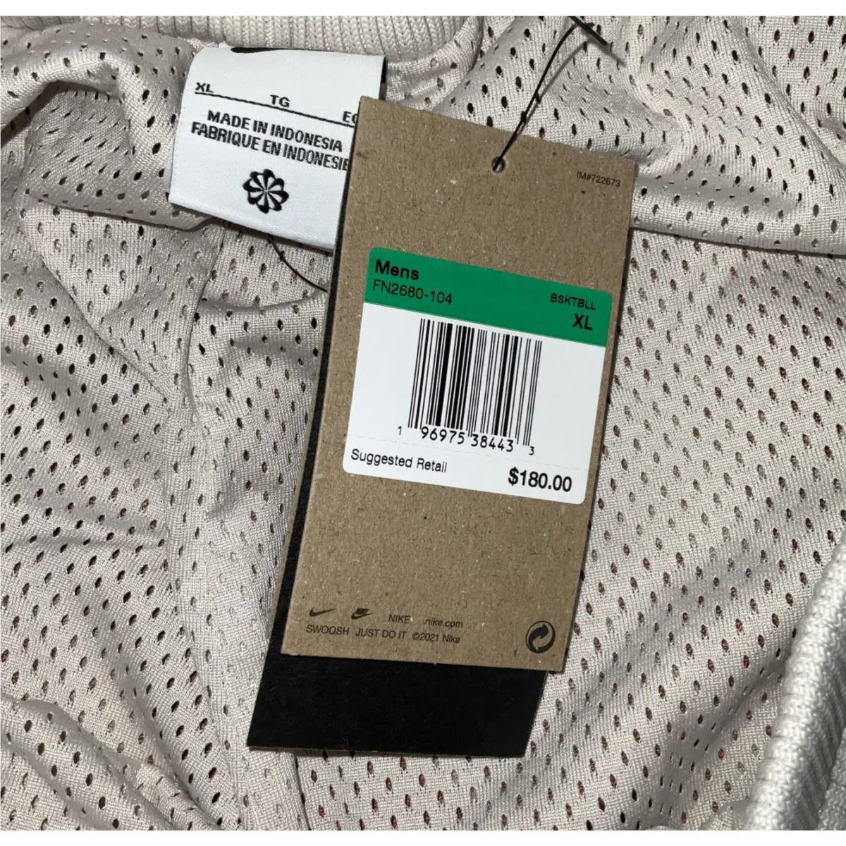 Nike clothing - Beige (UPC: 0196975384433) 3