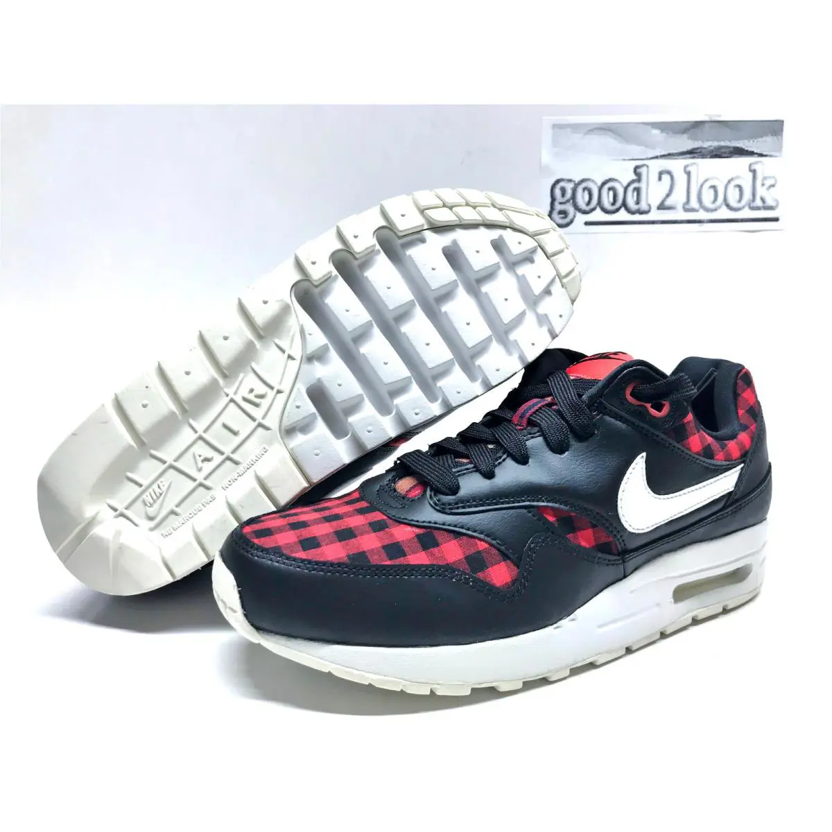Nike shoes - Nike Air Max 1 - Air Max - Black (UPC: 091203692956) 0