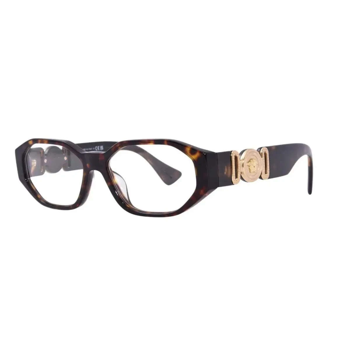 Versace Eyeglasses Optical Frame VE3320U 108 Havana Frame / Demo Lens 56mm