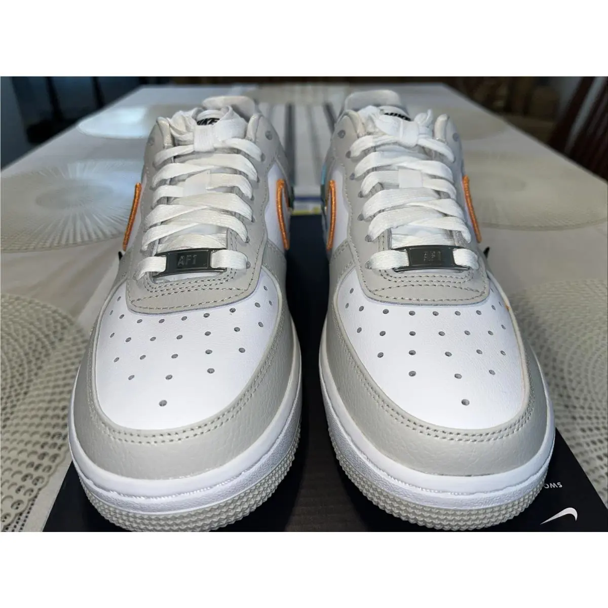 Nike shoes - Nike Air Force 1 `07 SE - FN8924-111 - White/White-White-Fir 4