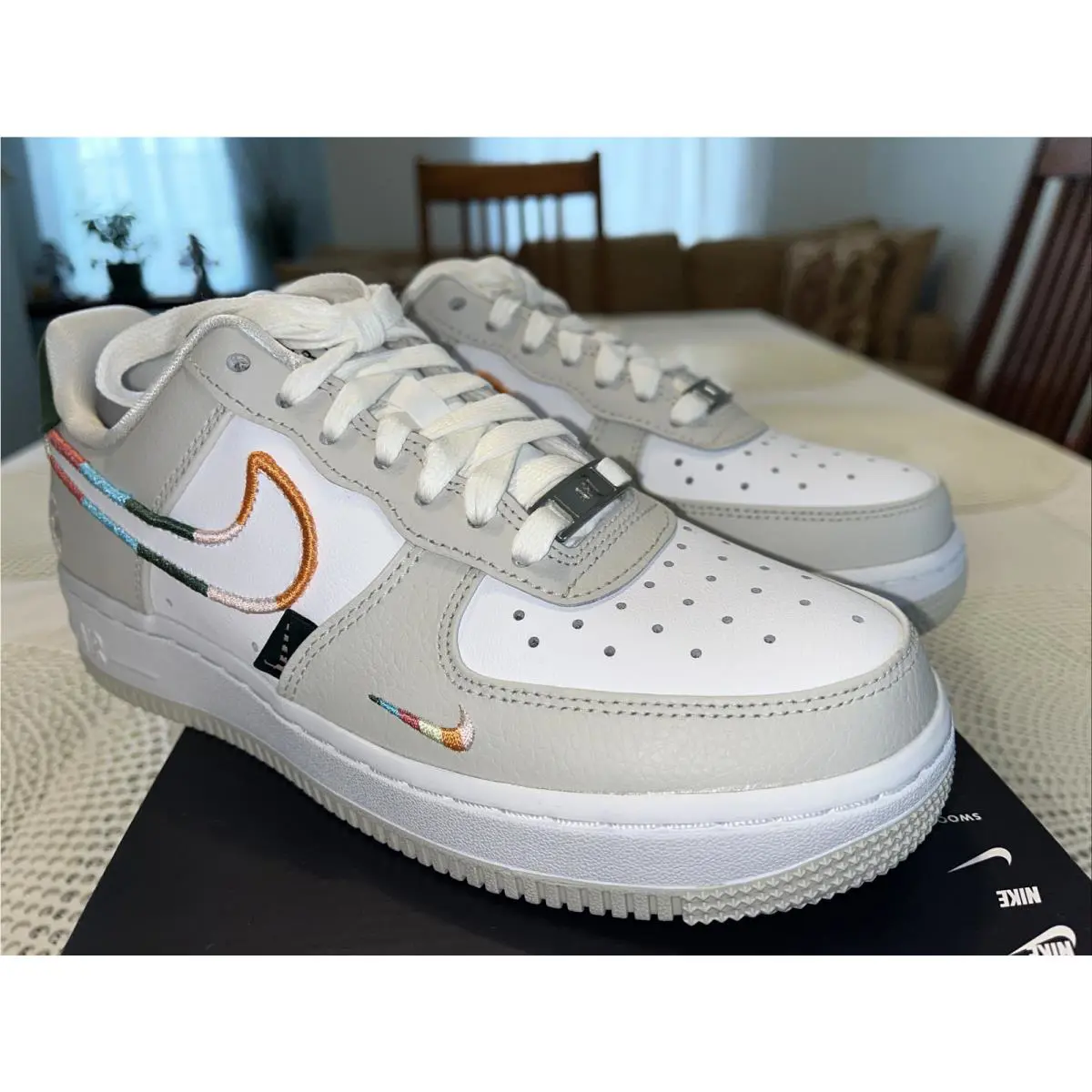 Nike shoes - Nike Air Force 1 `07 SE - FN8924-111 - White/White-White-Fir 5