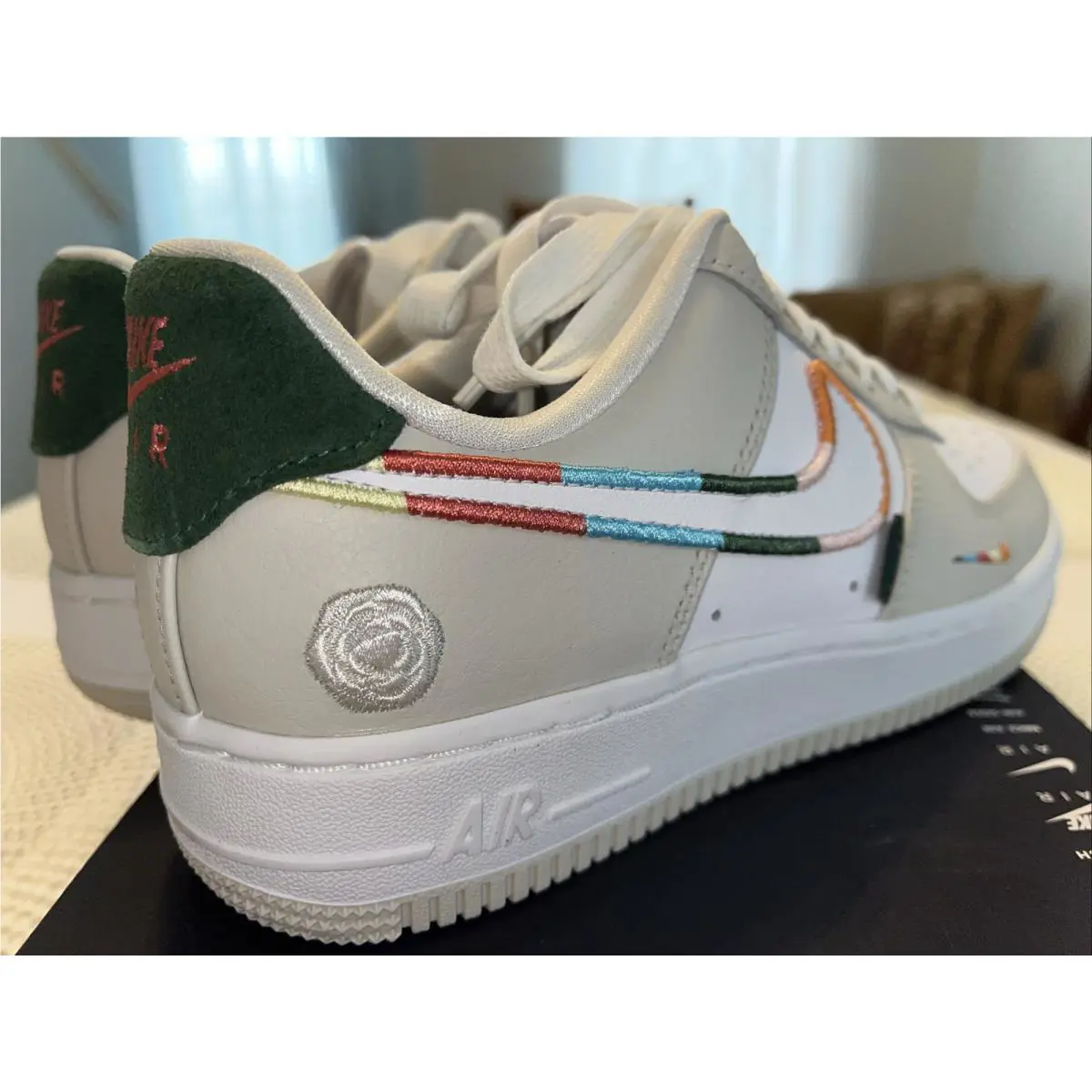 Nike shoes - Nike Air Force 1 `07 SE - FN8924-111 - White/White-White-Fir 6