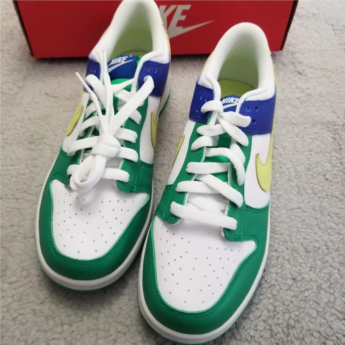 Nike shoes - Nike Dunk Low - Dunk Low - FN6973-100 - Green 0