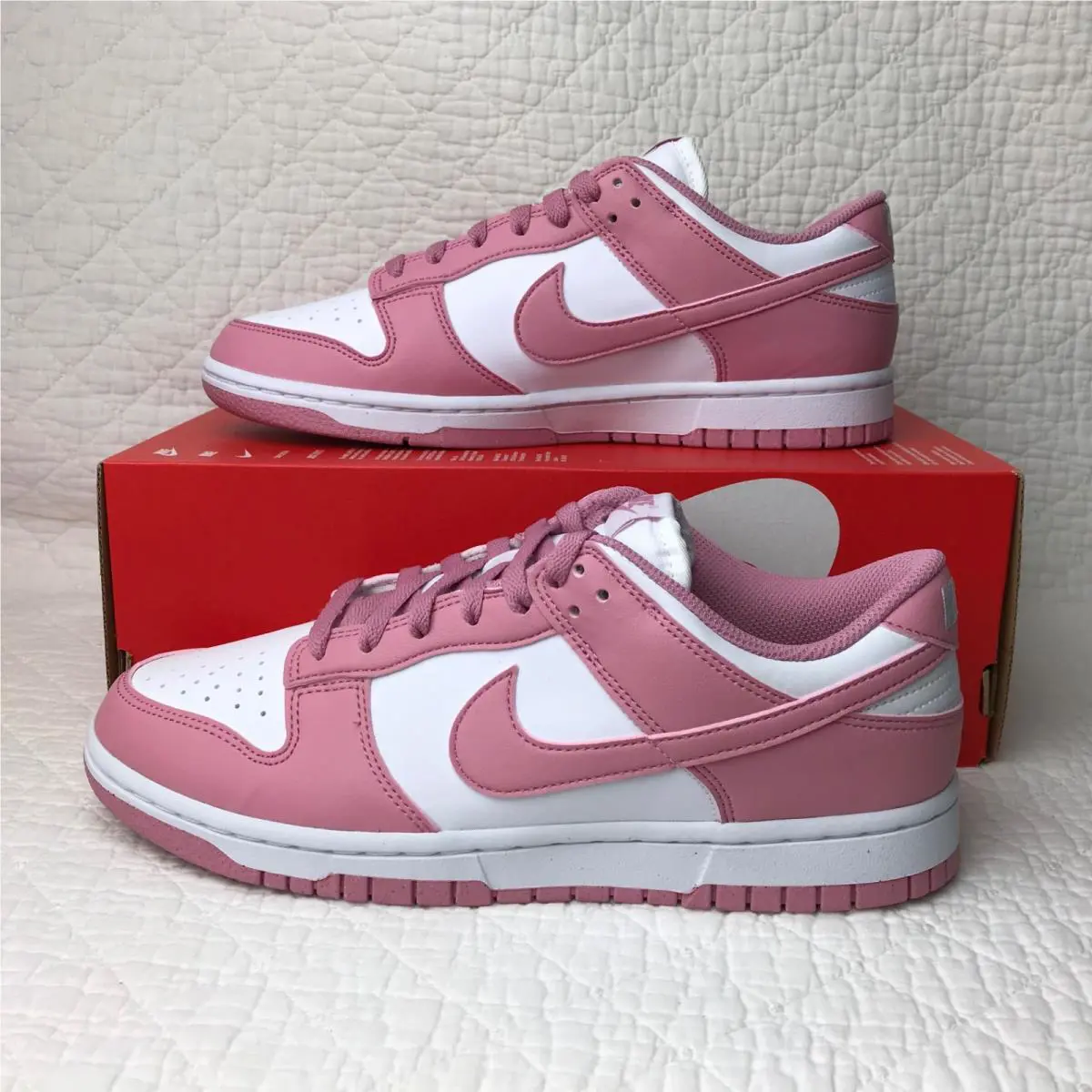 Nike shoes - Nike Dunk Low - Dunk Low - DD1873-112 - White Elemental Pink 1