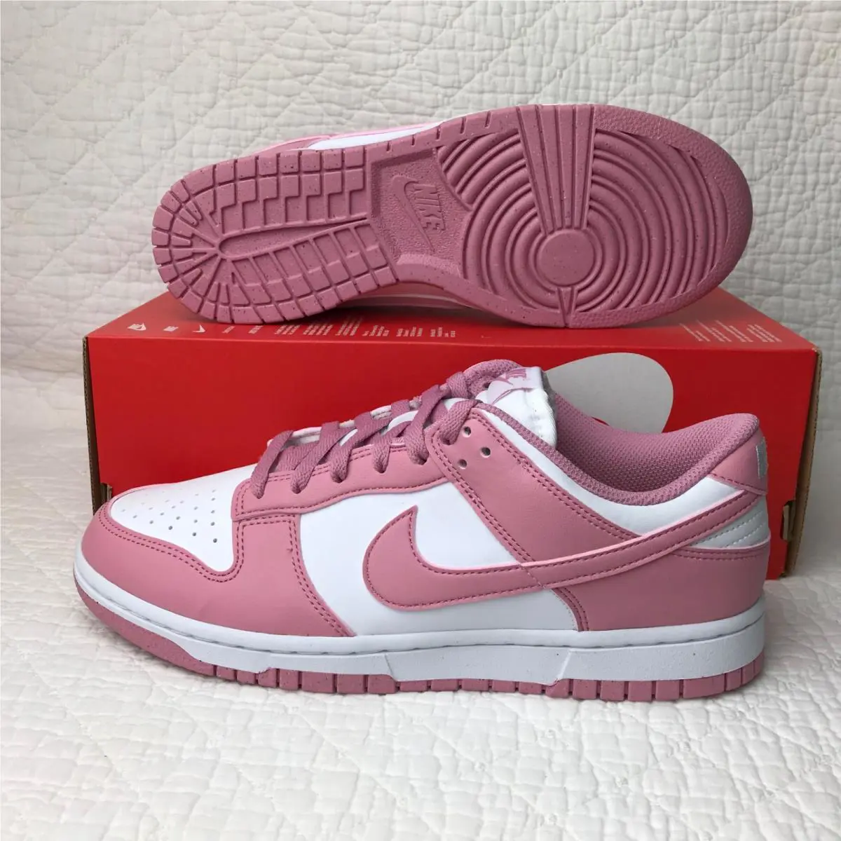 Nike shoes - Nike Dunk Low - Dunk Low - DD1873-112 - White Elemental Pink 2
