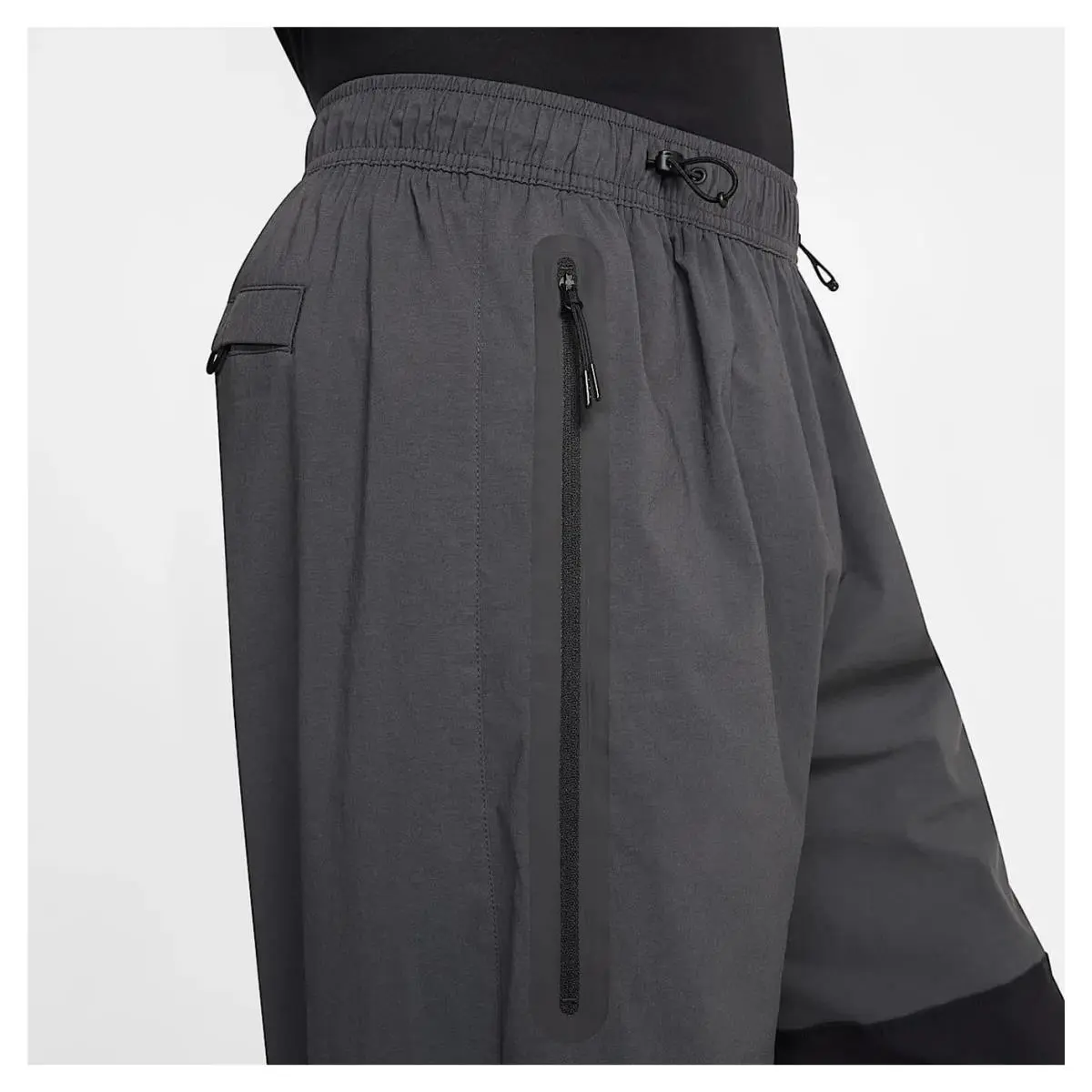 Nike clothing - Nike Tech Woven Oversized Pants - HM7158 - Black / Gray - Green (UPC: 197600960824) 9