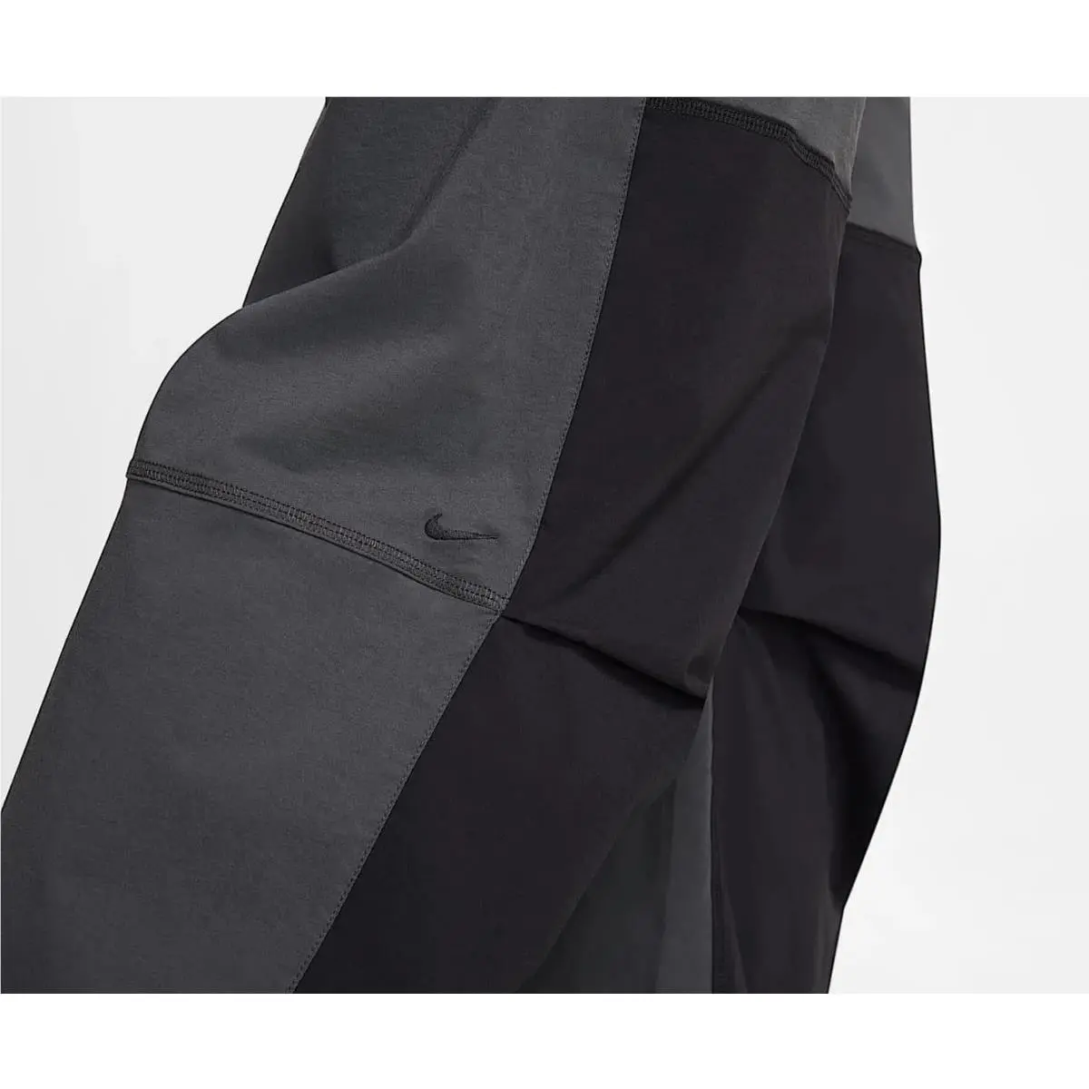 Nike clothing - Nike Tech Woven Oversized Pants - HM7158 - Black / Gray - Green (UPC: 197600960824) 13