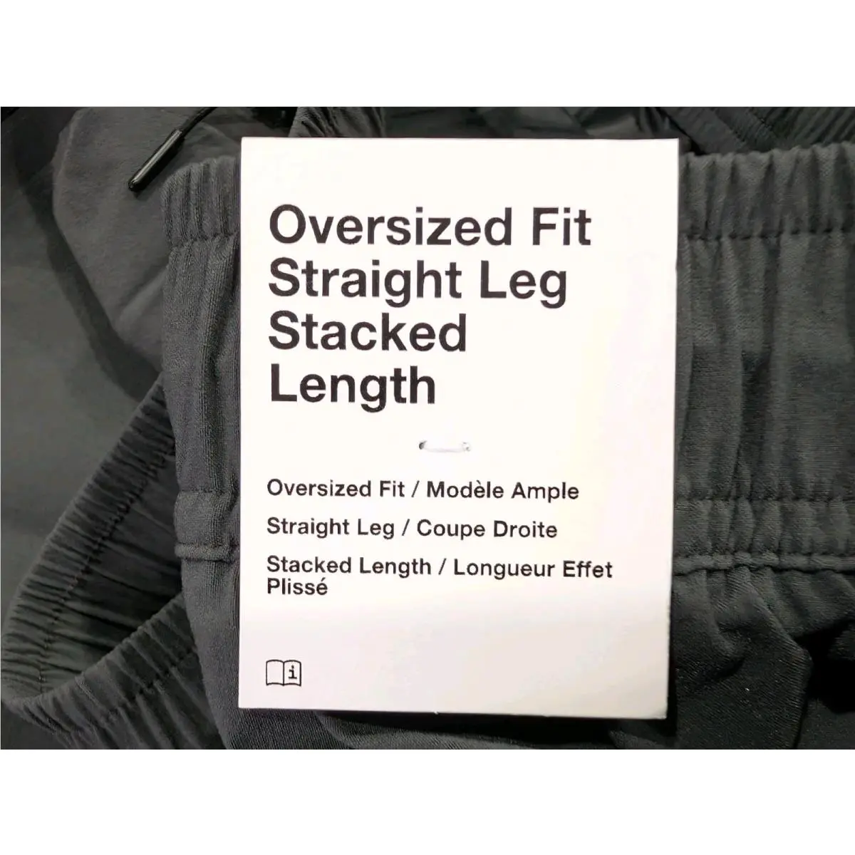 Nike clothing - Nike Tech Woven Oversized Pants - HM7158 - Black / Gray - Green (UPC: 197600960824) 6