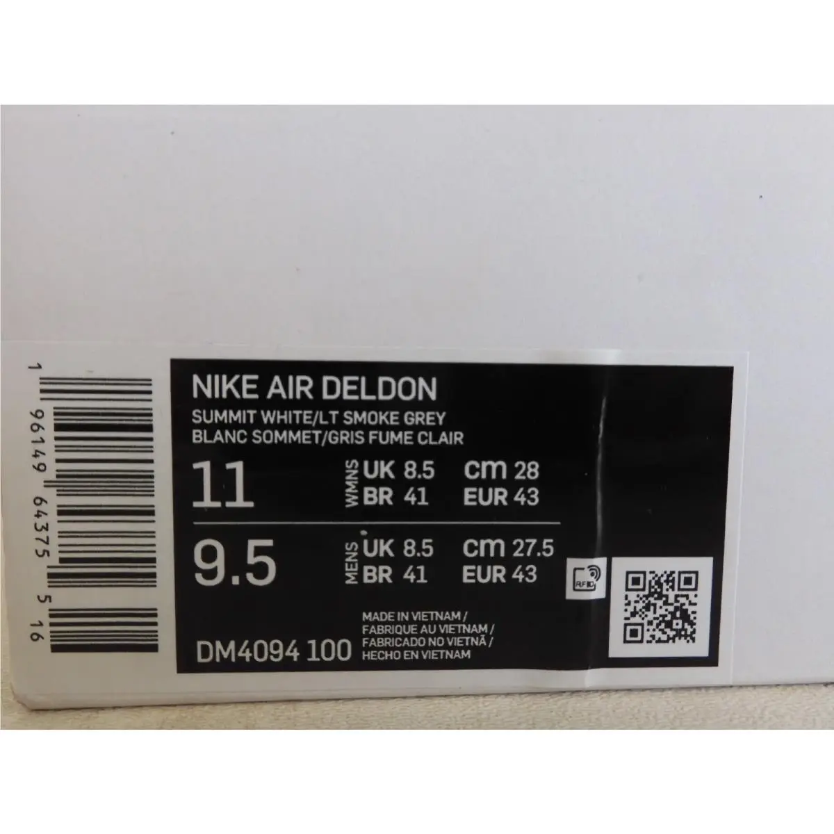Nike shoes - Nike Air Deldon - Air Deldon - DM4094 100 - White (UPC: 196149643755) 3