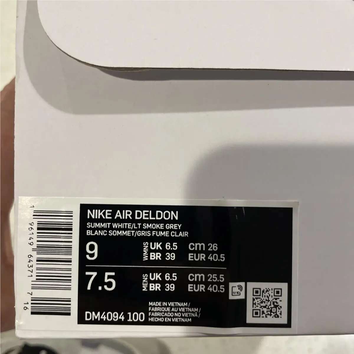 Nike shoes - Nike Air Deldon 1 - Air Deldon - DM4094-100 - Gray 5