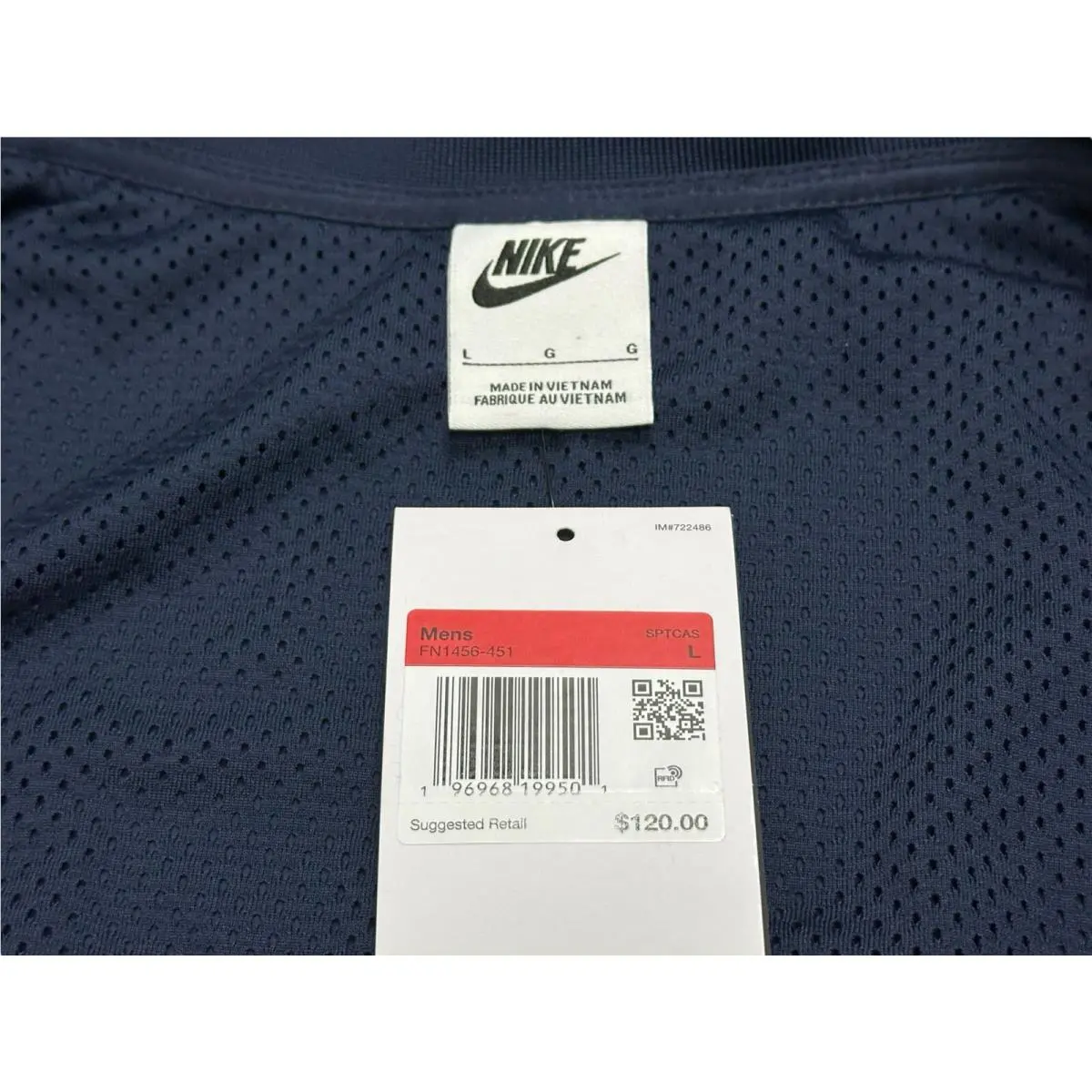 Nike clothing - Blue (UPC: 196968199501) 7