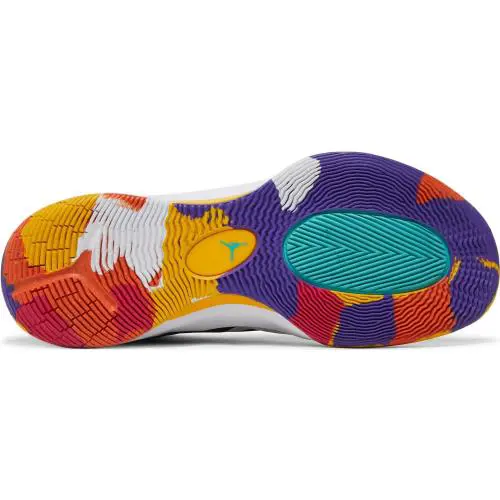 Nike shoes - White/Washed Teal/Black/Rush Orange 8