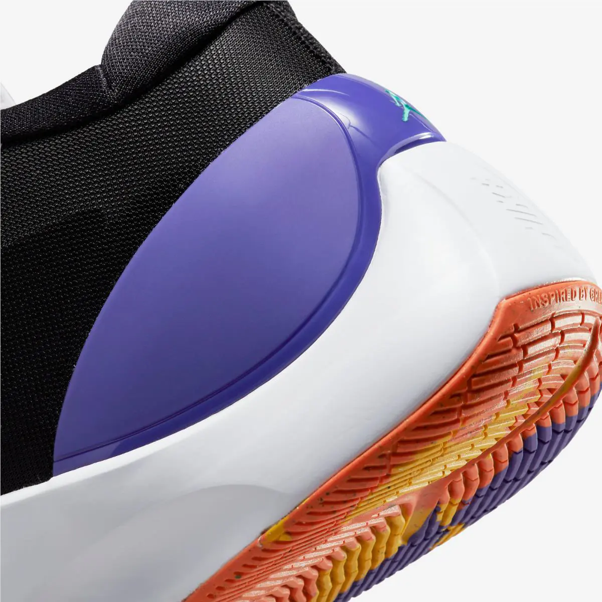 Nike shoes - White/Washed Teal/Black/Rush Orange 6