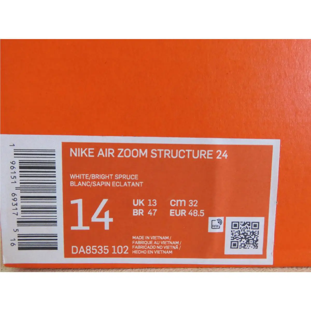 Nike shoes - Nike Air Zoom Structure 24 - DA8535-102 - White 3