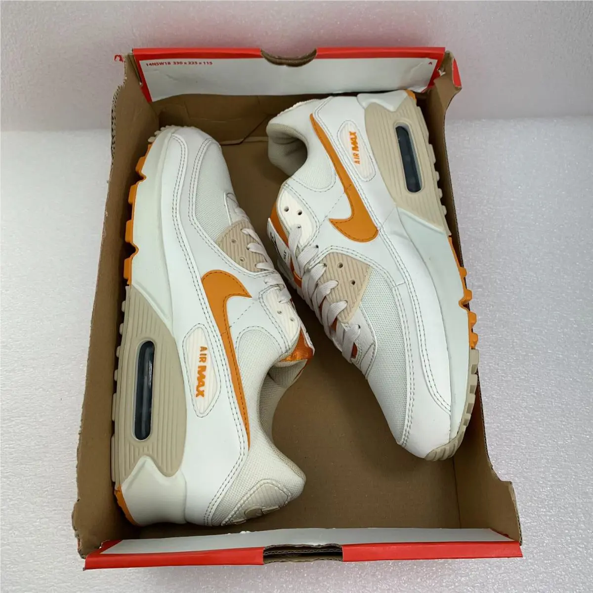 Nike shoes - Nike Air Max 90 - Air Max - DQ8593-001 - Beige (UPC: 0195867235914) 8