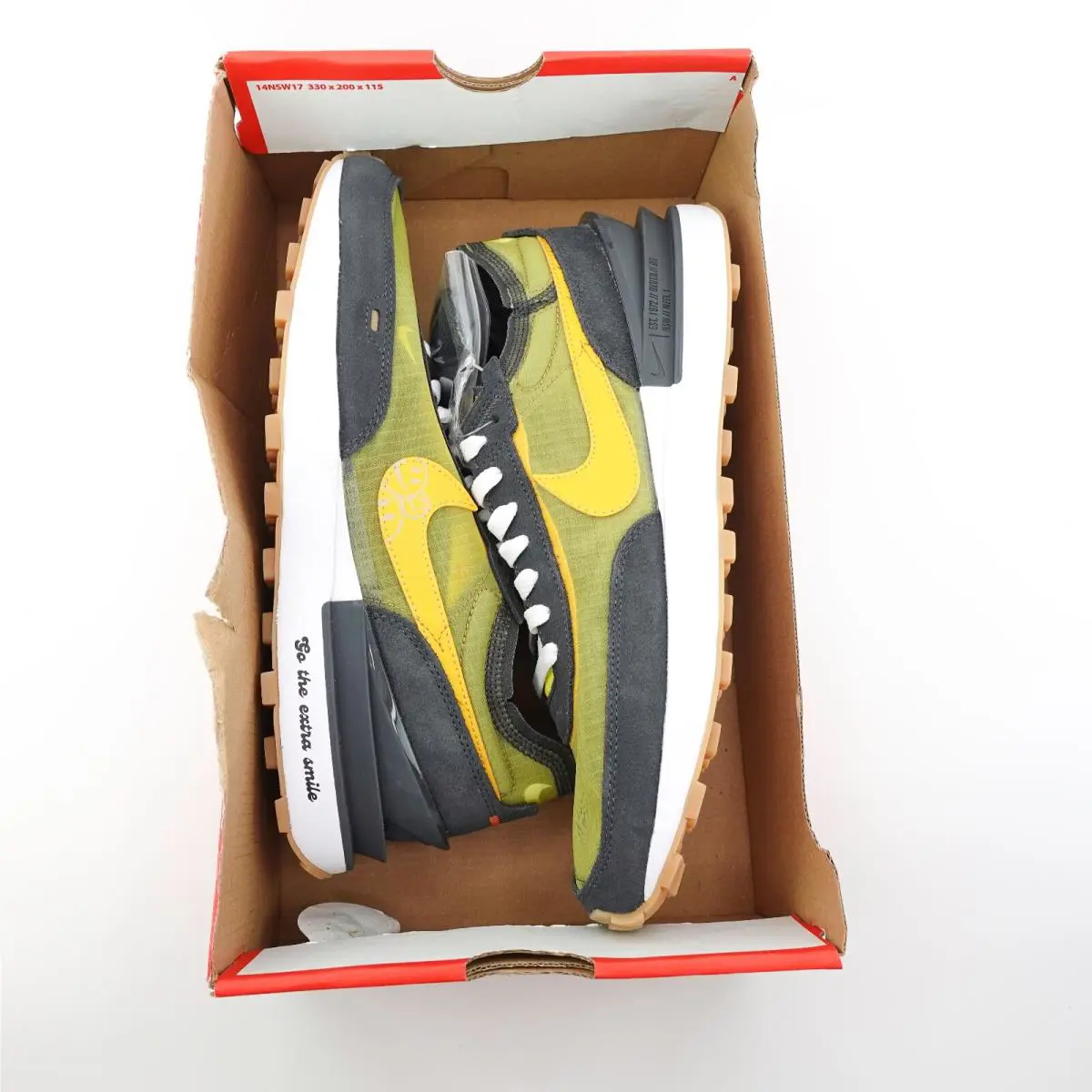 Nike shoes - Nike Waffle One - Waffle One - DO5850-700 - Black, Yellow 8