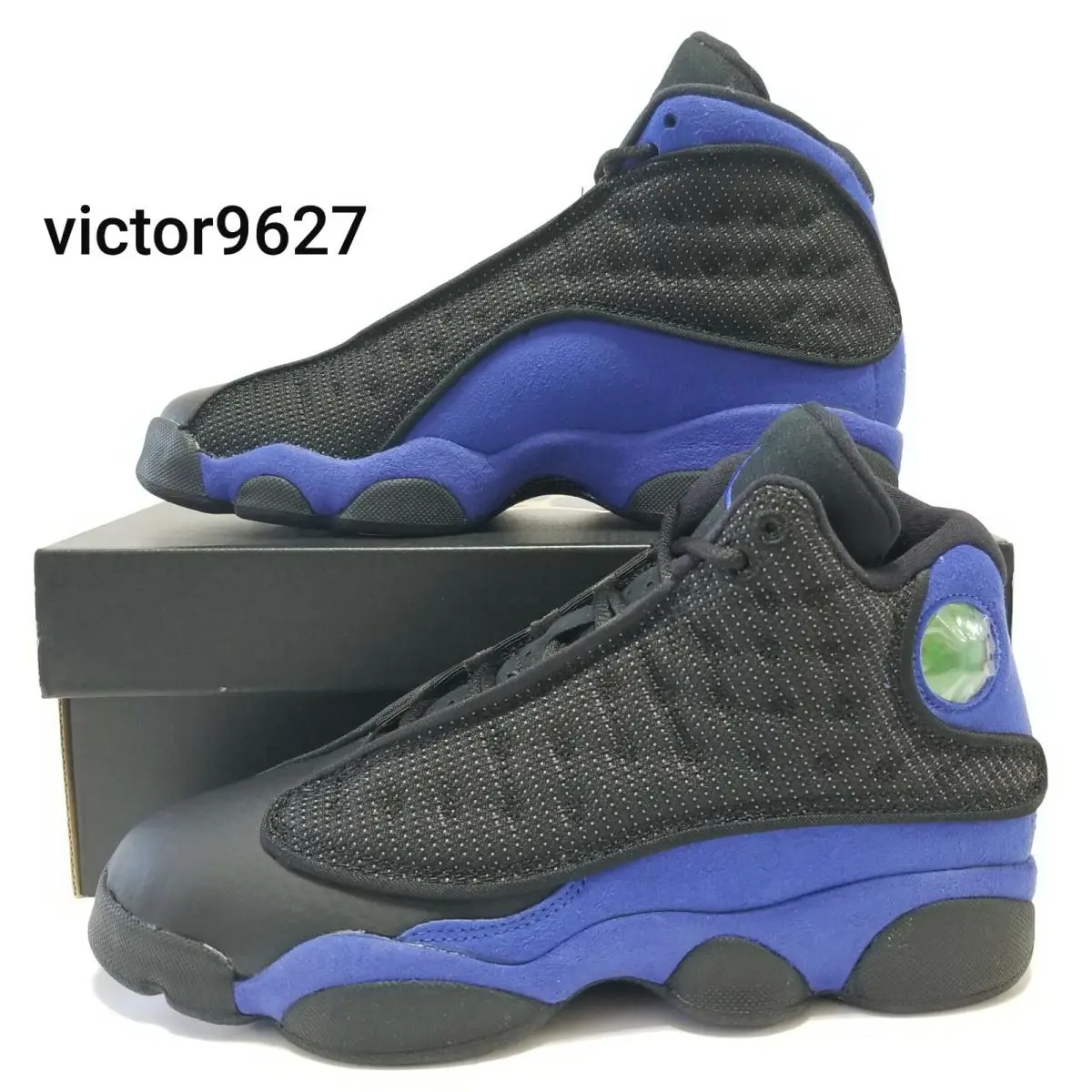 Nike shoes - Nike Air Jordan 13 Retro Hyper Royal - 414571-040 884129-040 - Black/Blue, Manufacturer: Black/Hyper Royal-Black-White (UPC: 194498336809) 1