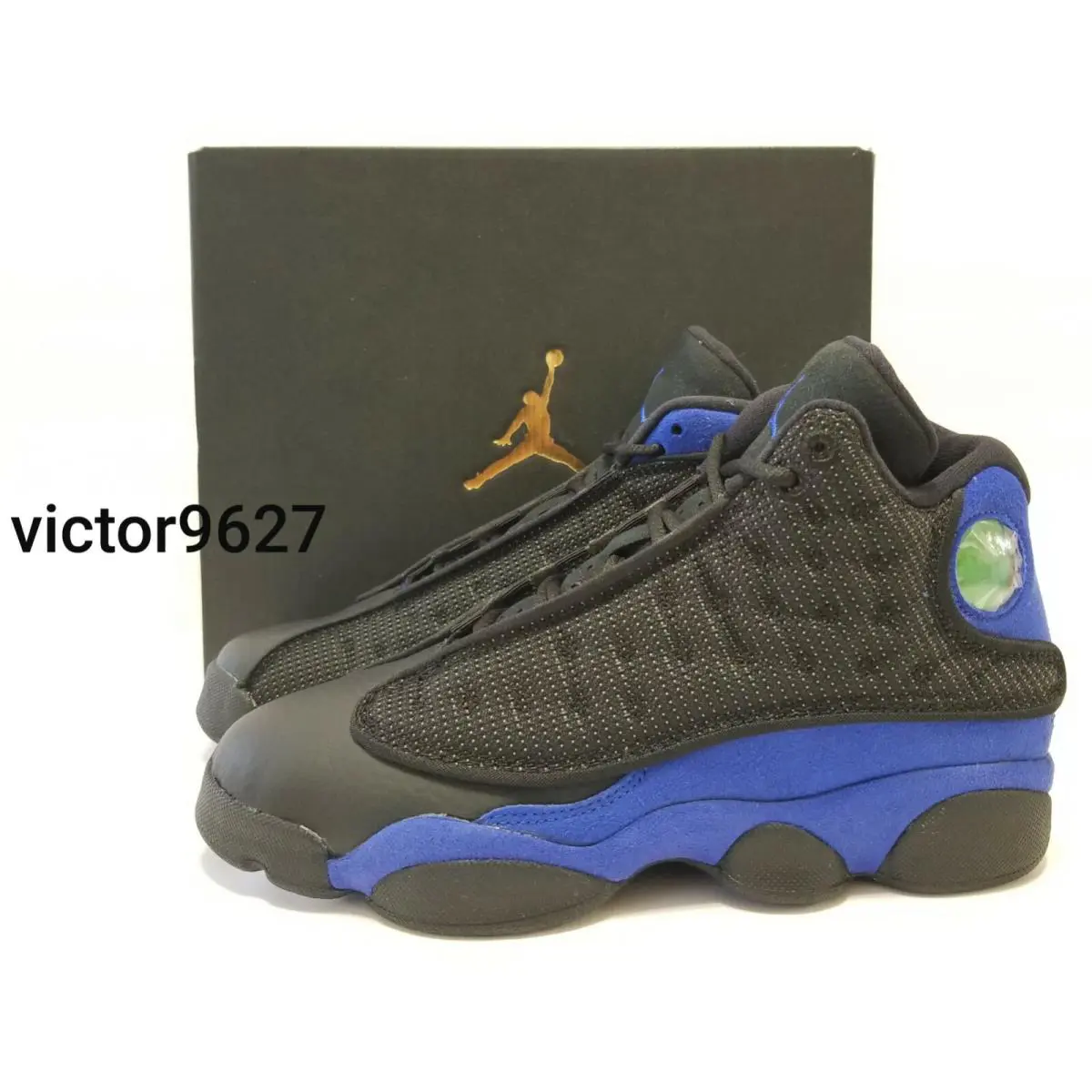 Nike shoes - Nike Air Jordan 13 Retro Hyper Royal - 414571-040 884129-040 - Black/Blue, Manufacturer: Black/Hyper Royal-Black-White (UPC: 194498336809) 3