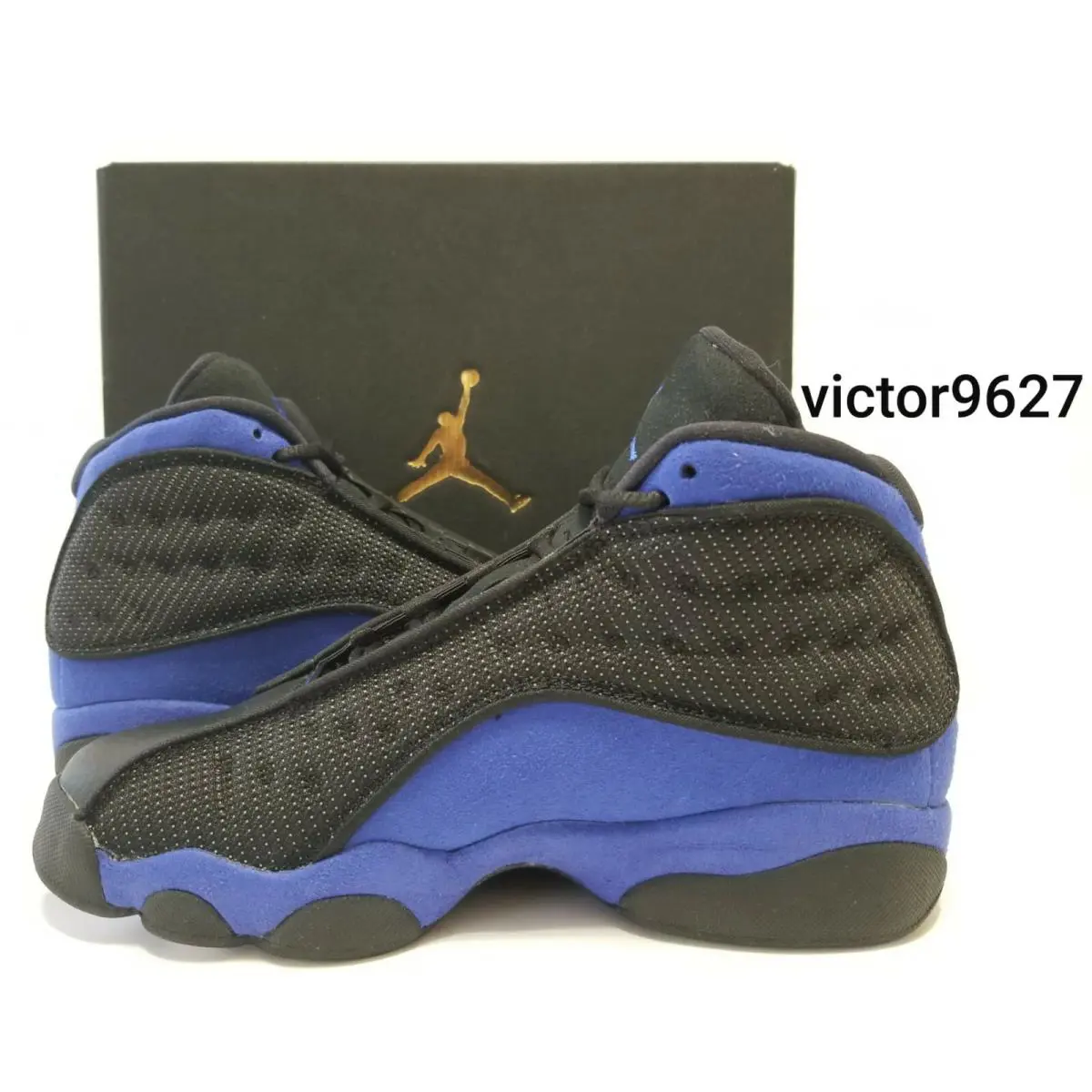 Nike shoes - Nike Air Jordan 13 Retro Hyper Royal - 414571-040 884129-040 - Black/Blue, Manufacturer: Black/Hyper Royal-Black-White (UPC: 194498336809) 5