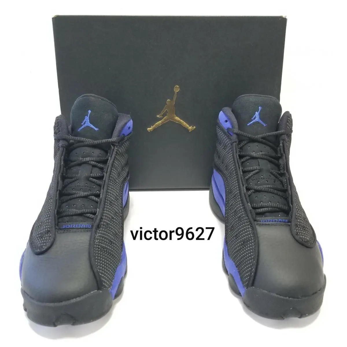 Nike shoes - Nike Air Jordan 13 Retro Hyper Royal - 414571-040 884129-040 - Black/Blue, Manufacturer: Black/Hyper Royal-Black-White (UPC: 194498336809) 6
