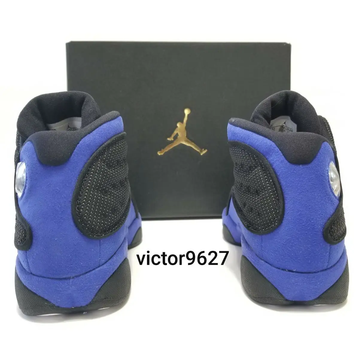Nike shoes - Nike Air Jordan 13 Retro Hyper Royal - 414571-040 884129-040 - Black/Blue, Manufacturer: Black/Hyper Royal-Black-White (UPC: 194498336809) 7