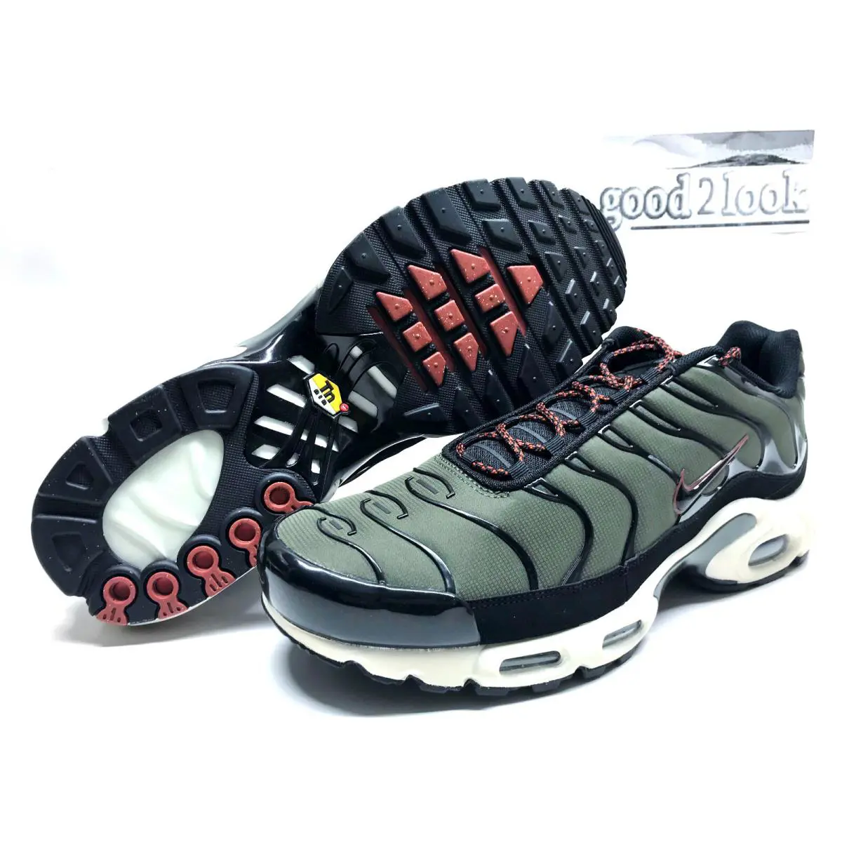 Nike shoes - Nike Air Max Plus - Air Max Plus - FB9722-300 - Green (UPC: 196969070540) 0