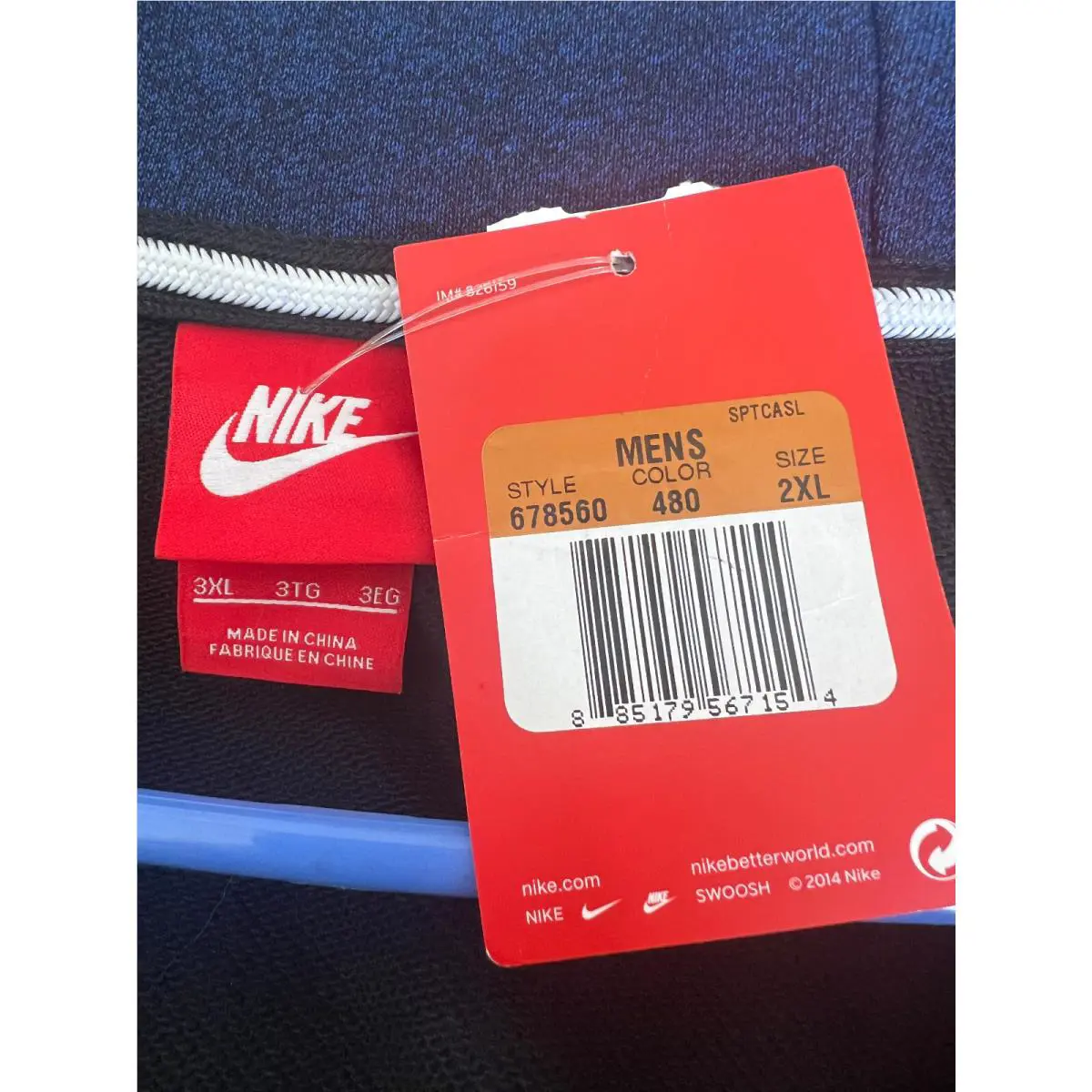 Nike clothing - 678560-480 - 678560-480 - Blue (UPC: 885179567154) 8