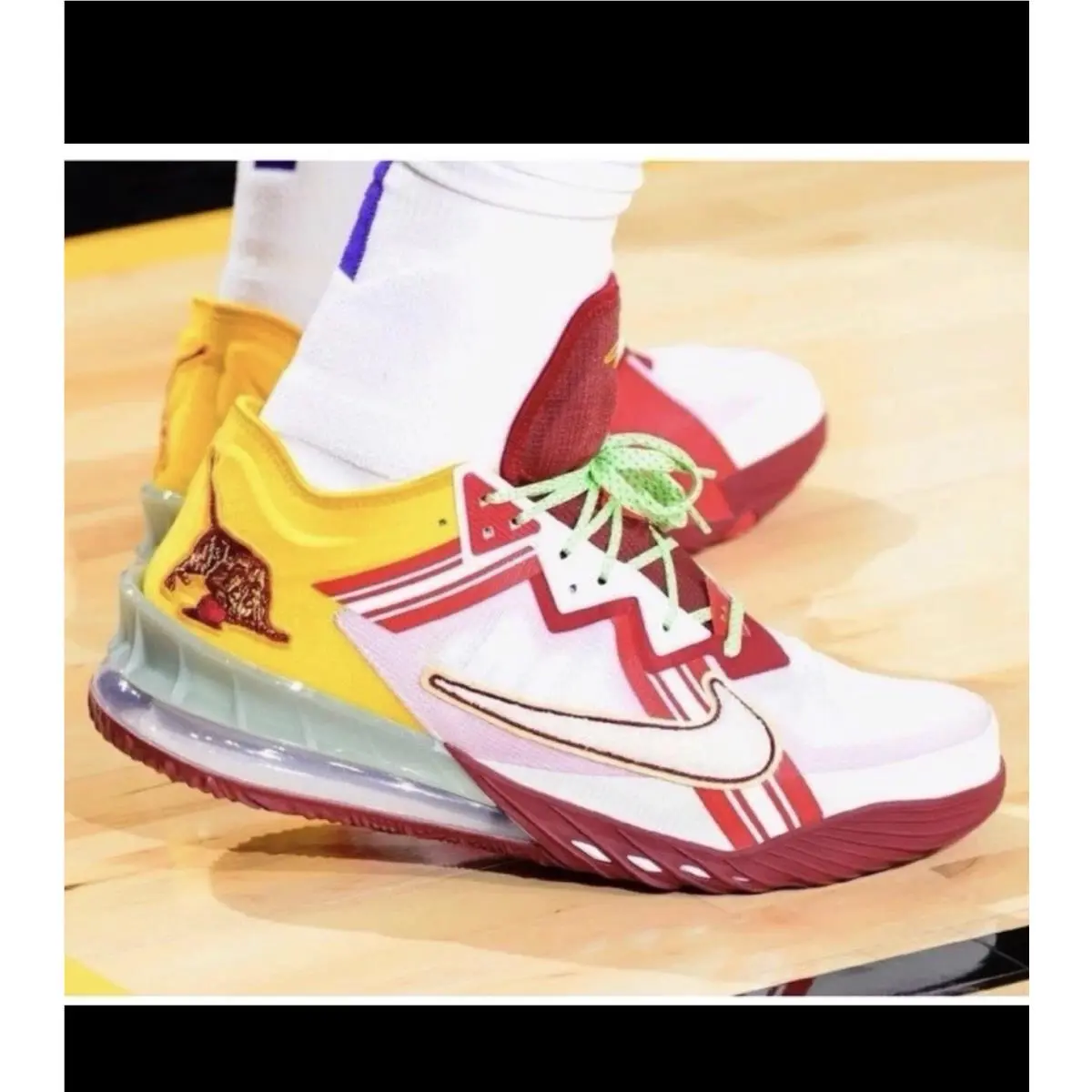 Nike Lebron 18 Low Higher Learning Size 8.5 Mimi Plange