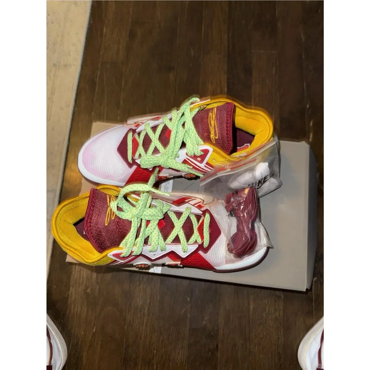 Nike shoes - Mimi Plange x Nike LeBron 18 - CV7562-102 - White 2