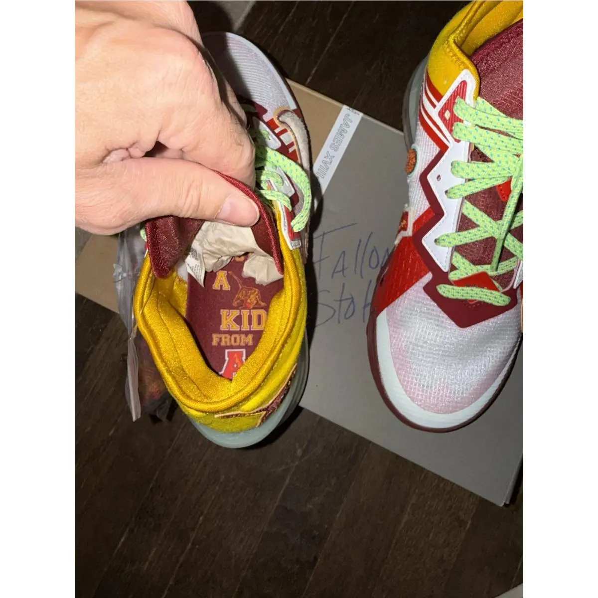 Nike shoes - Mimi Plange x Nike LeBron 18 - CV7562-102 - White 5