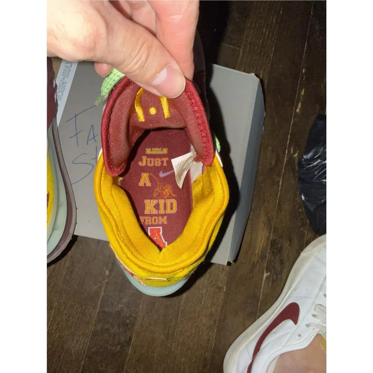 Nike shoes - Mimi Plange x Nike LeBron 18 - CV7562-102 - White 6