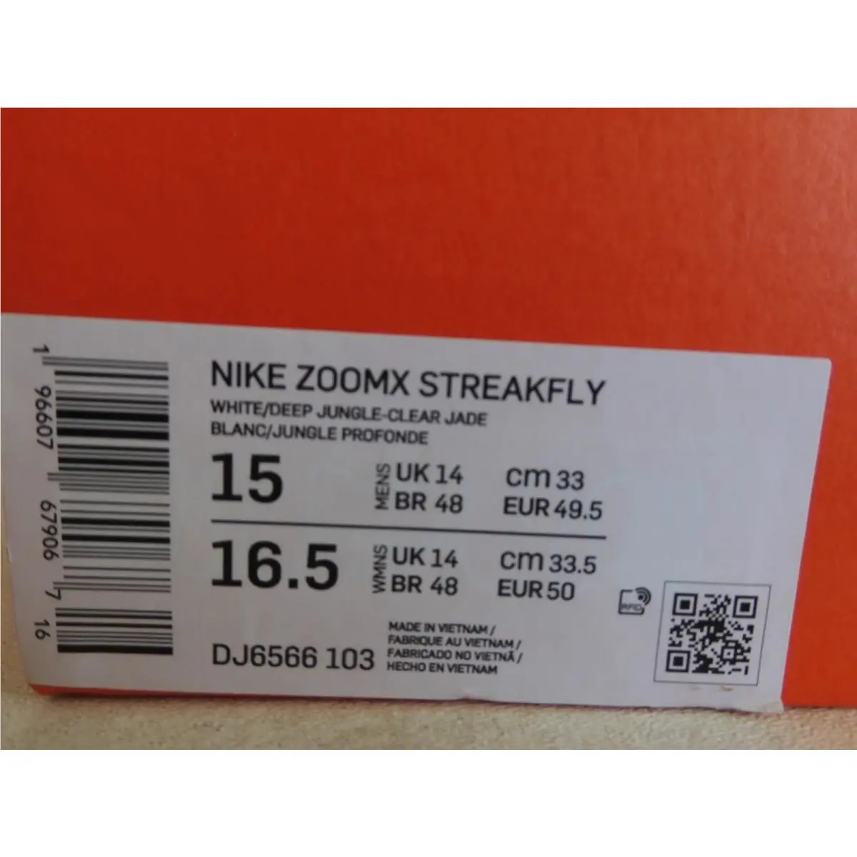 Nike shoes - Nike ZoomX Streakfly - ZoomX Streakfly - DJ6566-103 - White (UPC: 196607679067) 3