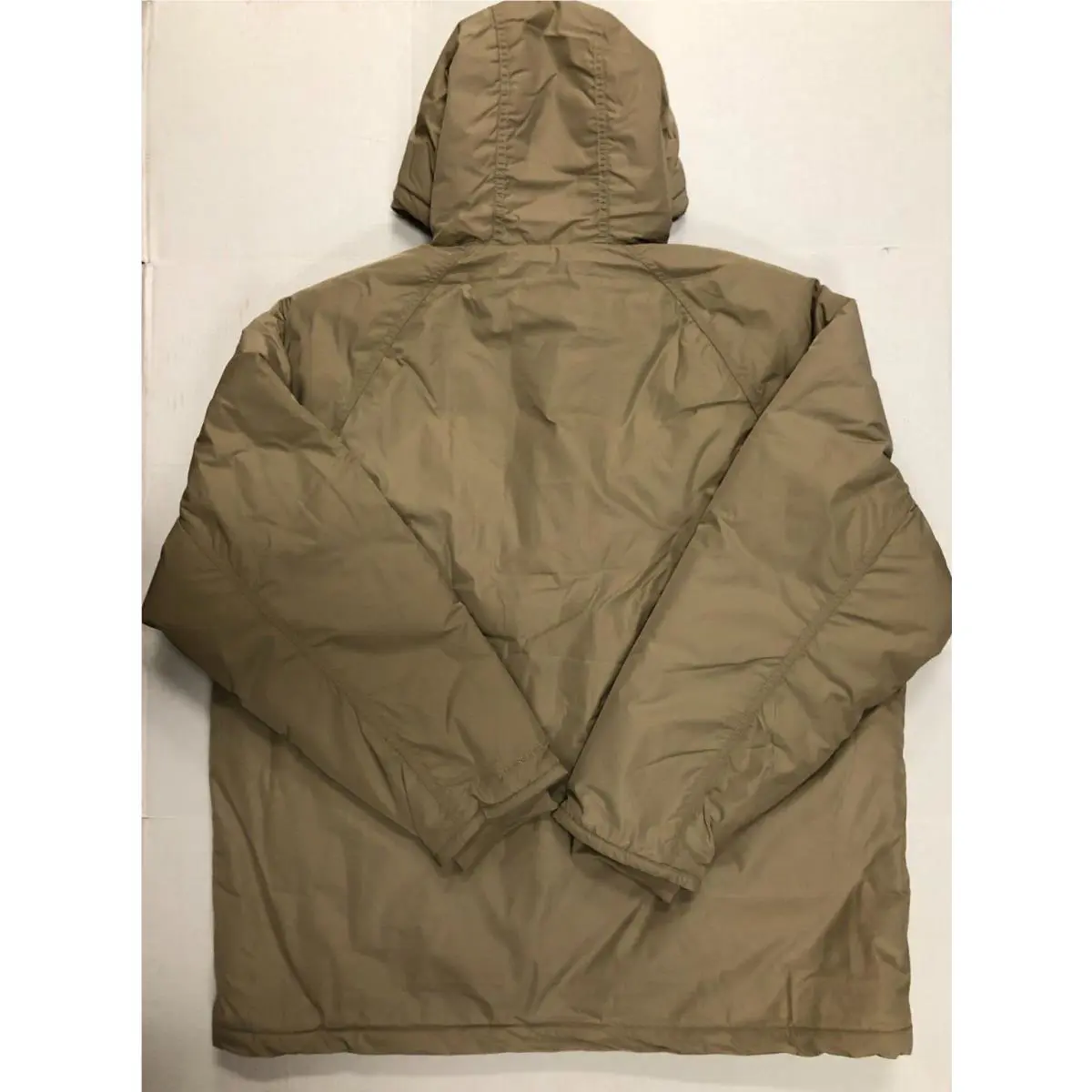 Nike clothing - Nike Sportswear Club Therma-FIT Parka - Khaki/Khaki-Black-White (UPC: 197596564563) 8
