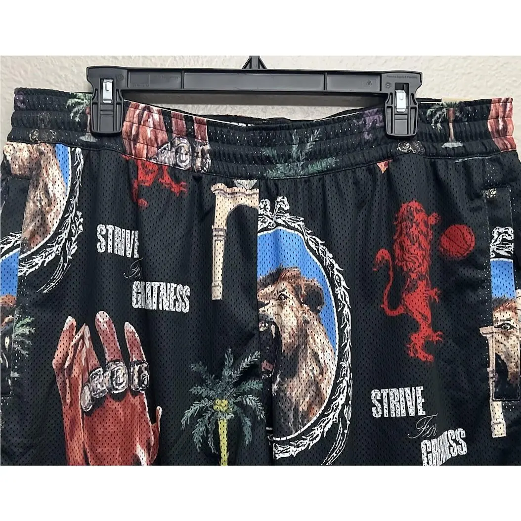 Nike clothing - Nike DNA LeBron Strive For Greatness Shorts - FN3000-010 - Black (UPC: 196975374236) 0