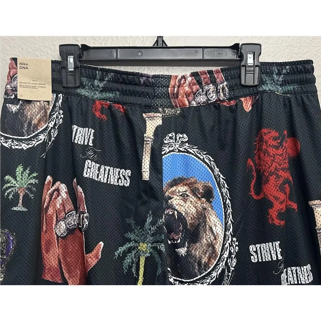 Nike clothing - Nike DNA LeBron Strive For Greatness Shorts - FN3000-010 - Black (UPC: 196975374236) 4