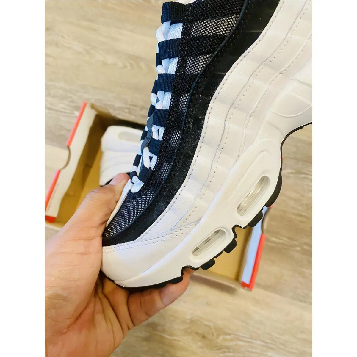 Nike shoes - Nike Air Max 95 - Air Max - CK6884-100 - White-Black (UPC: 194276555804) 2