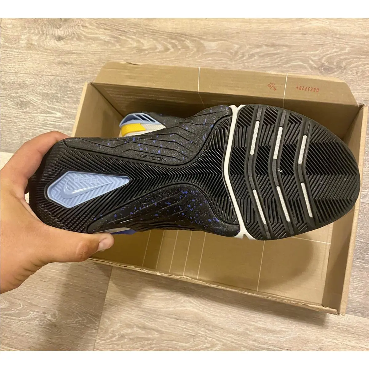 Nike shoes - Nike Metcon 8 Flyease - Metcon Flyease - DO9381-001 - Black-Light Thistle-Lapis (UPC: 196149187600) 9