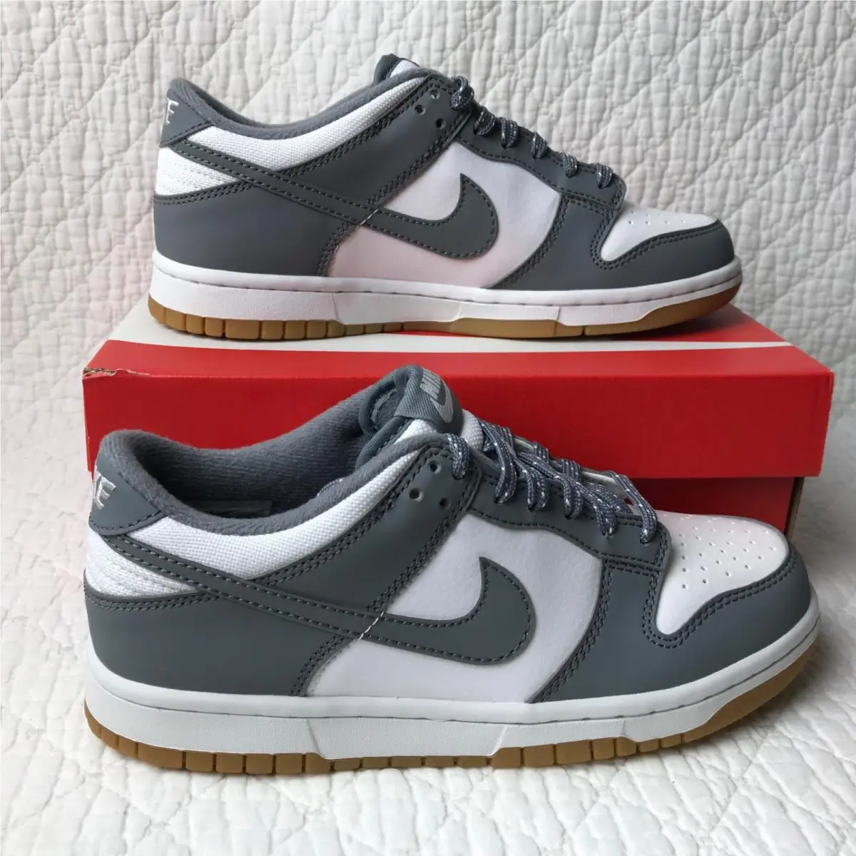 Nike shoes - Nike Dunk Low - Dunk Low - FV0374-100 - white/smoke grey light ironore 0