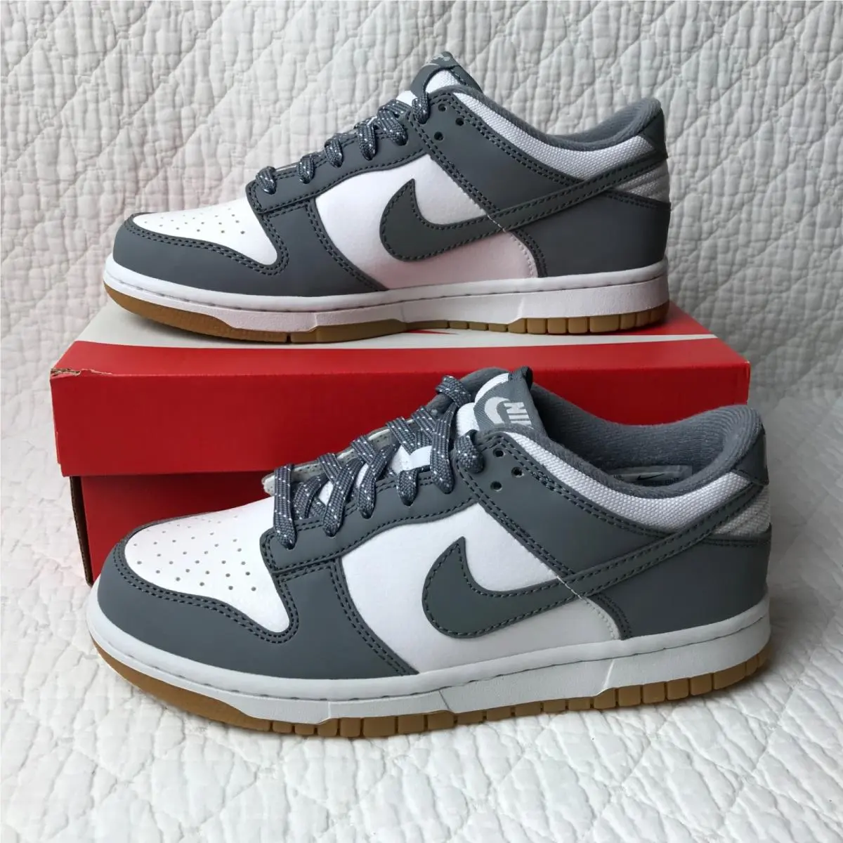 Nike shoes - Nike Dunk Low - Dunk Low - FV0374-100 - white/smoke grey light ironore 1
