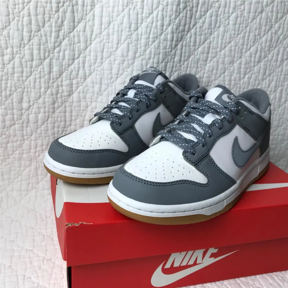 Nike shoes - Nike Dunk Low - Dunk Low - FV0374-100 - white/smoke grey light ironore 6