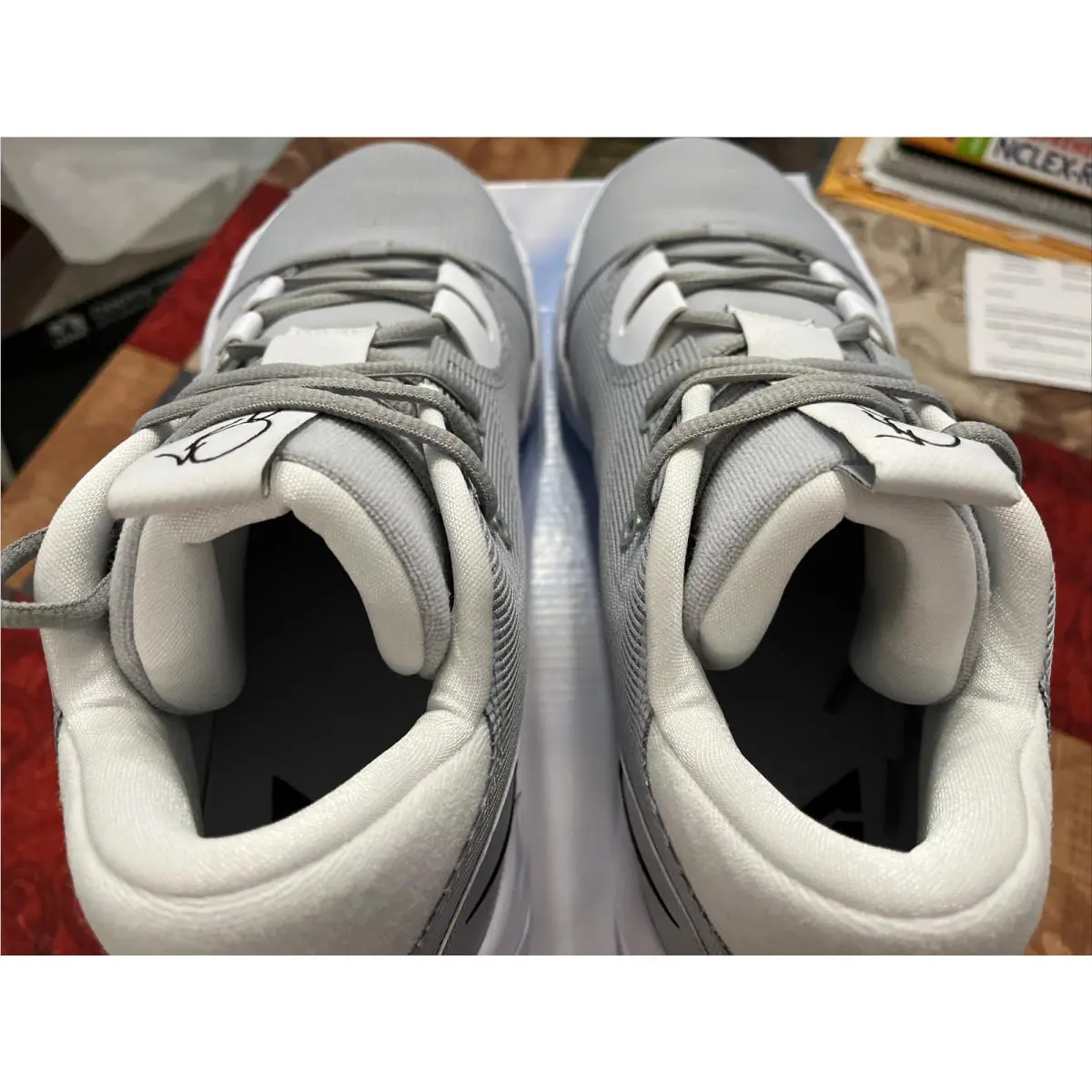 Nike shoes - Nike PG 6 - Dx6654 003 - Wolf Grey Black White 8