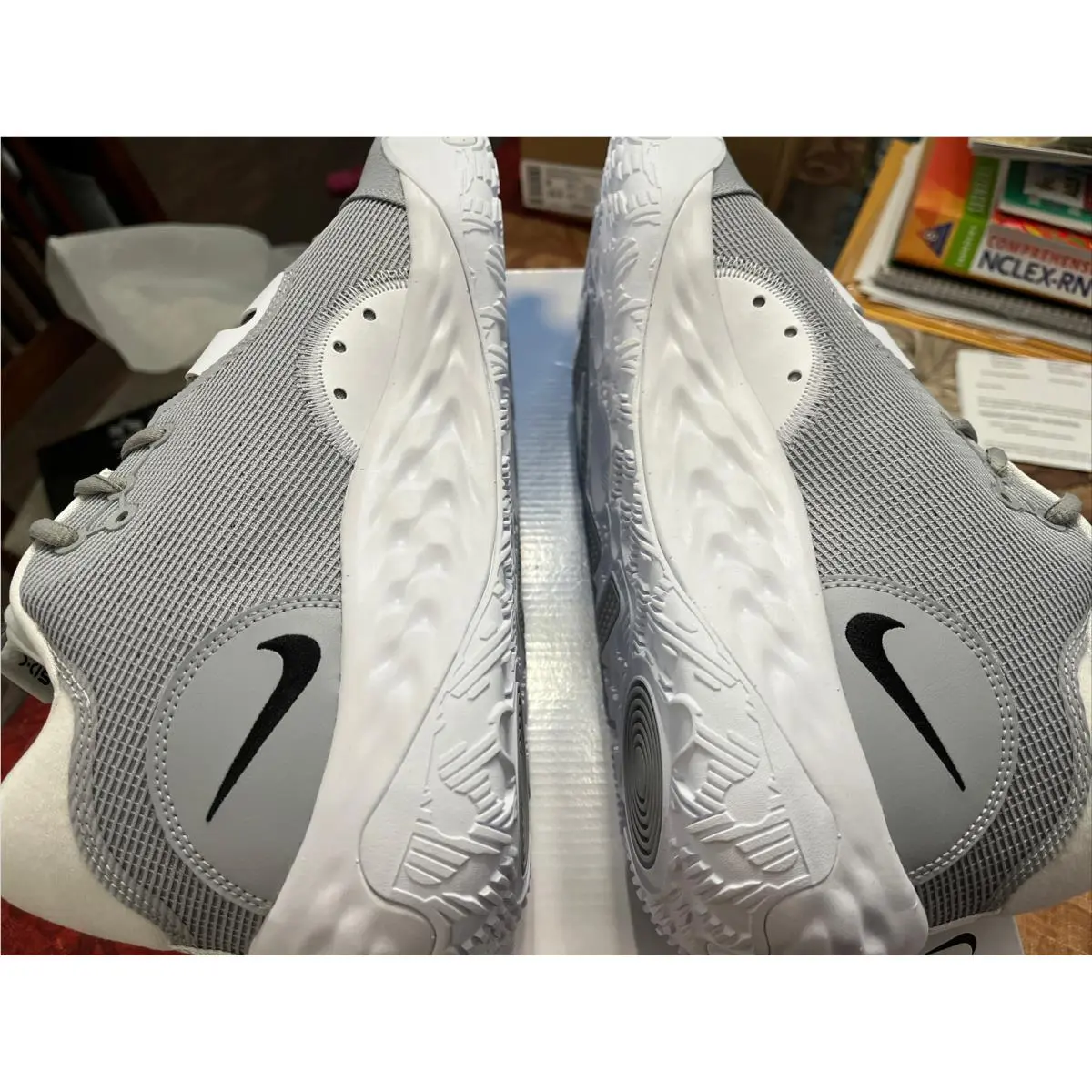 Nike shoes - Nike PG 6 - Dx6654 003 - Wolf Grey Black White 10
