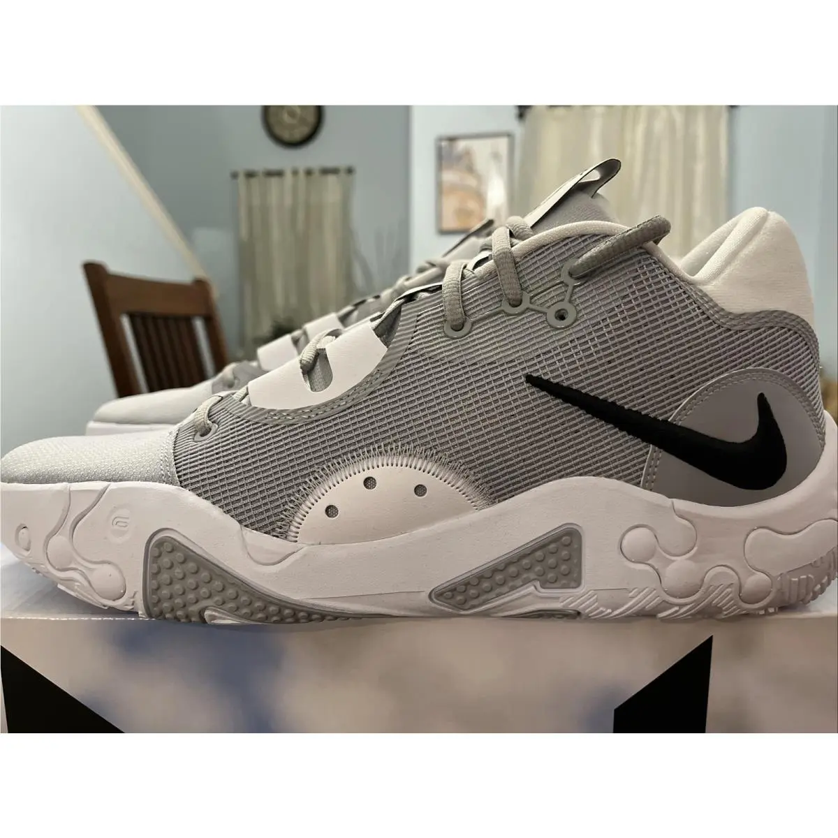 Nike shoes - Nike PG 6 - Dx6654 003 - Wolf Grey Black White 2