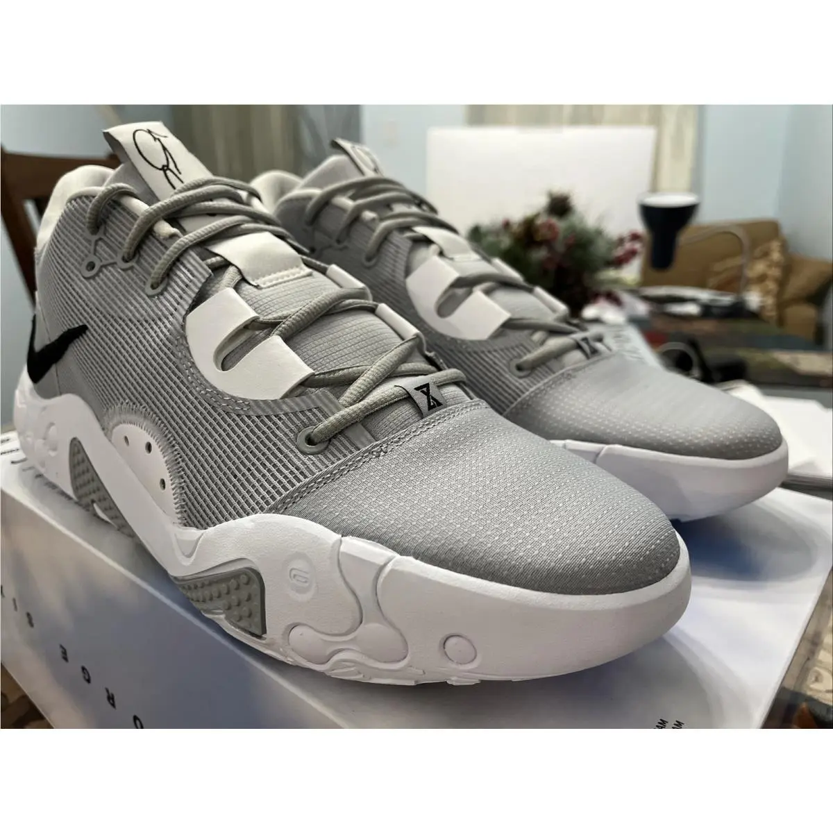 Nike shoes - Nike PG 6 - Dx6654 003 - Wolf Grey Black White 5